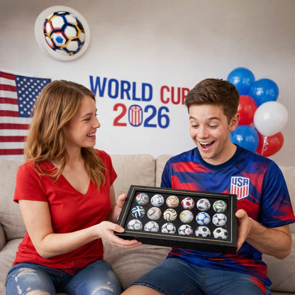 🏆 Handcrafted Mini Soccer Ball Collection (1970–2026) – 2026 World Cup Sale🔥 Up to 50% OFF!