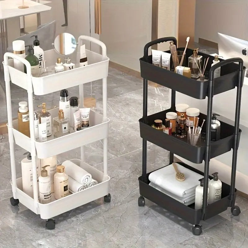 durable storage cart] 3 tier durable plastic rolling storage - Temu